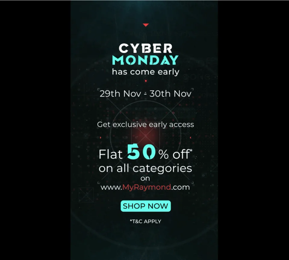 Raymond Video – Early Cyber Monday