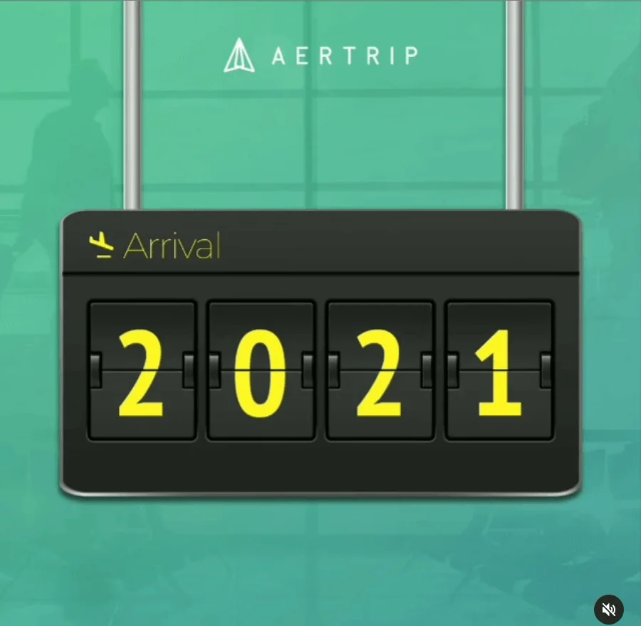 Aertrip Video – New Year 2021