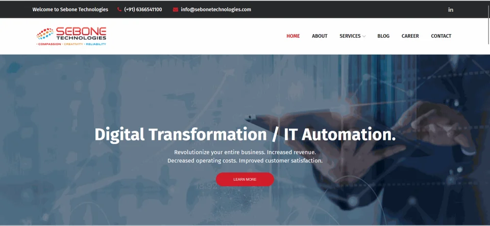 Sebone Technology – Website Design & Development