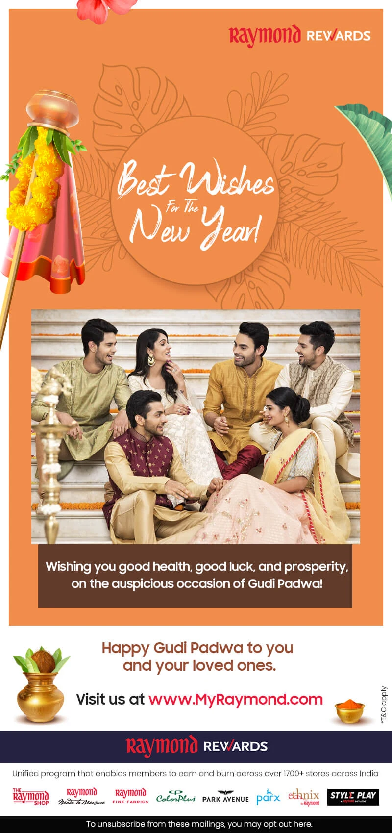 My Raymond - Emailer