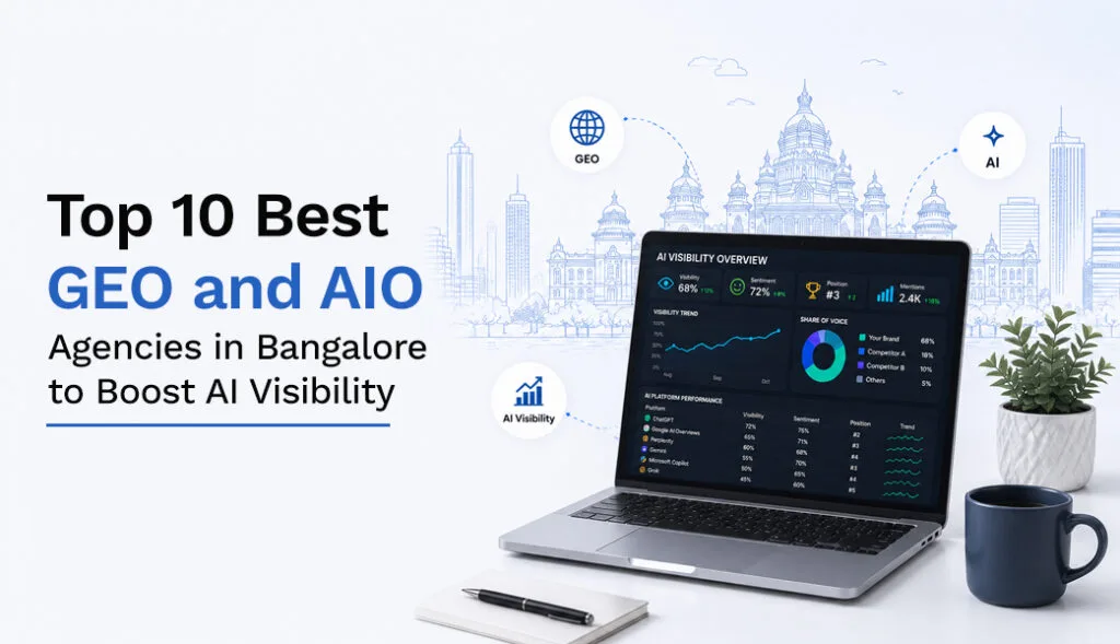 Top 10 Best GEO and AIO Agencies in Bangalore to Boost AI Visibility
