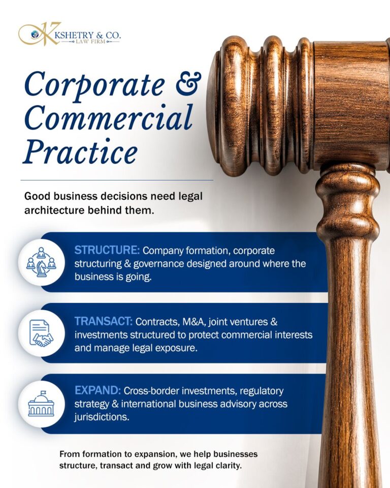 Kshetry & Co. Corporate & Commercial Legal Strategy