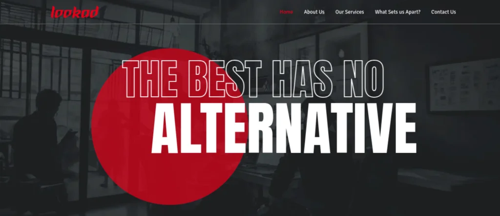 Lookad India website screenshot