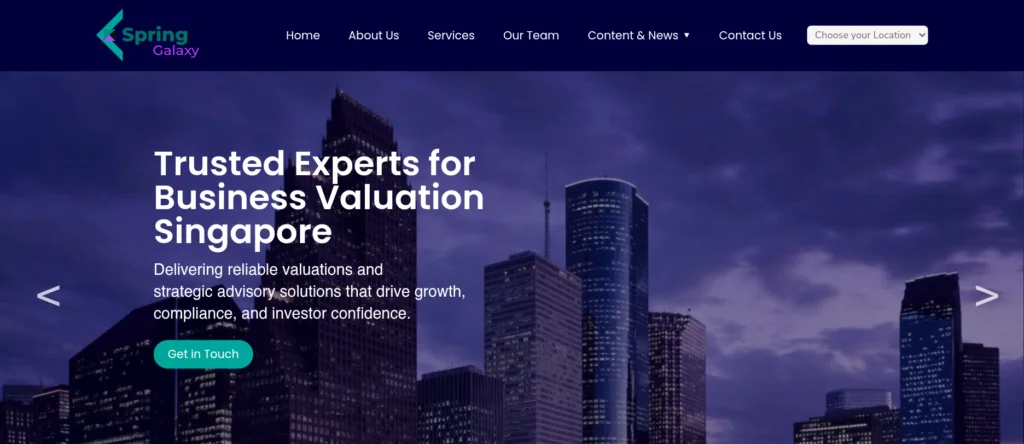 springgalaxy.com website screenshot